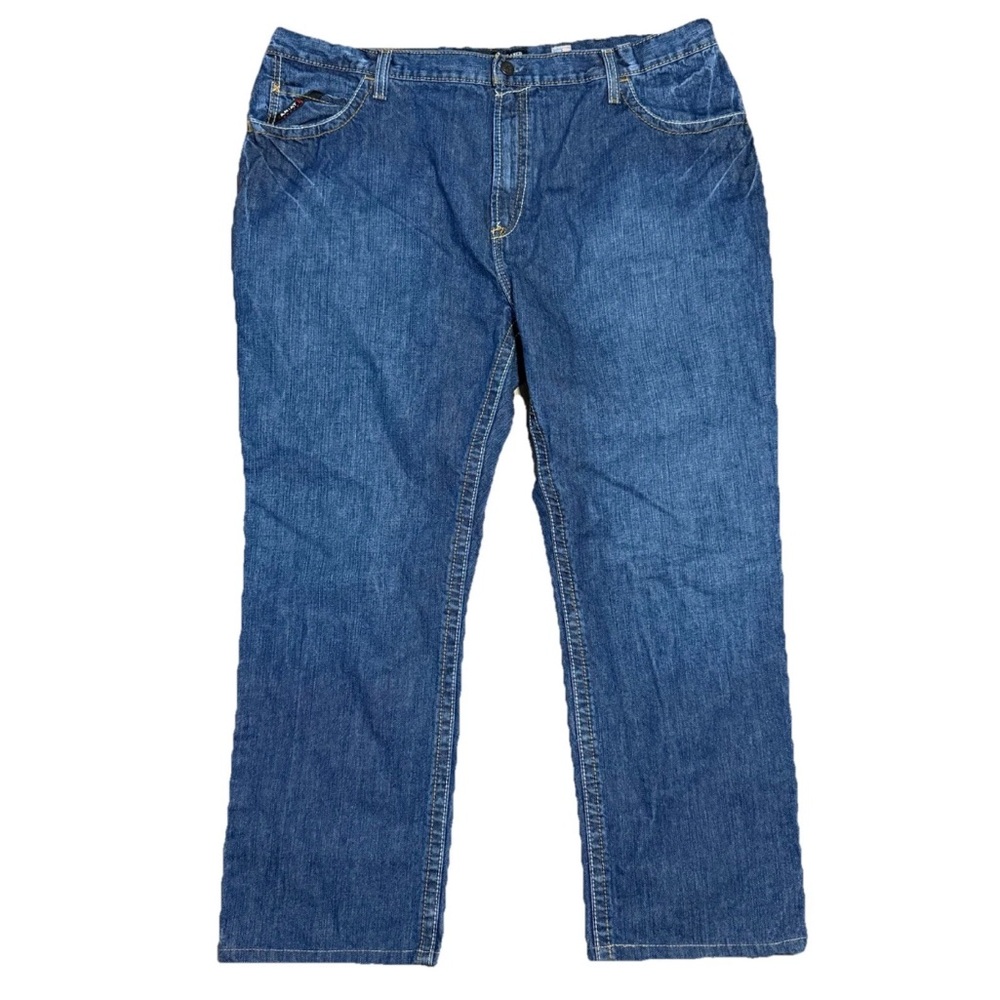 Ariat FR M4 Flame Resistant Relaxed Boot Cut Jeans Denim Workwear 44 x 34